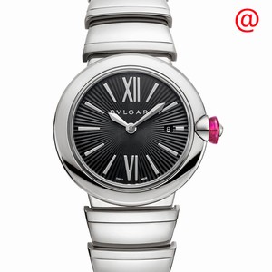 Bulgari LVCEA 102690 Quartz Stainless Steel Black