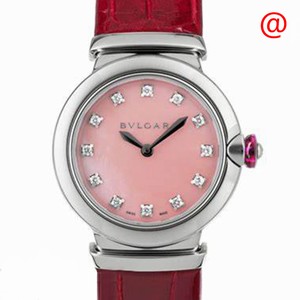 Bulgari LVCEA 102608 Quartz Stainless Steel Pink