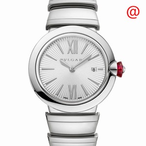 Bulgari LVCEA 102195 Quartz Stainless Steel Silvery & White
