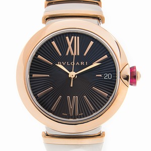 Bulgari LVCEA LU33BSPGSPGD Automatic 18kt Rose Gold Black