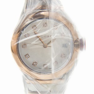 Bulgari  LU36WSPGSPGD/11 Automatic 18kt Rose Gold & Steel White
