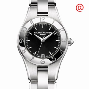 Baume & Mercier LINEA M0A10010 Quartz Stainless Steel Black