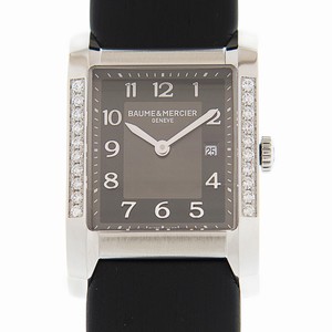 Baume & Mercier HAMPTON M0A10022 Quartz Stainless Steel & Diamonds Black