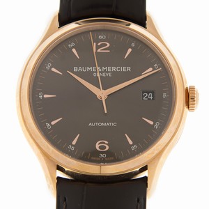 Baume & Mercier CLIFTON M0A10059 Automatic 18kt Rose Gold Gray