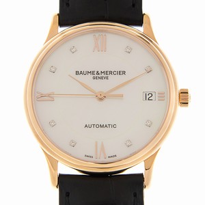 Baume & Mercier CLASSIMA M0A10077 Automatic 18kt Rose Gold White
