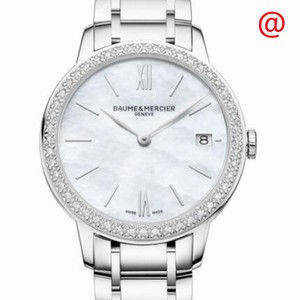 Baume & Mercier CLASSIMA M0A10478 Quartz Stainless Steel & Diamonds White