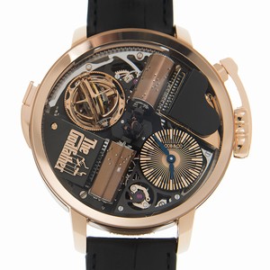 Jacob & Co OPERA GODFATHER OP110.40.AG.AB.ACC4S Manual Wind 18kt Rose Gold Transparent Skull