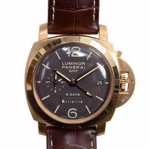 Panerai LUMINOR PAM00289 Manual Wind 18kt Rose Gold Dark grey 