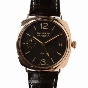 Panerai RADIOMIR PAM00421 Manual Wind 18kt Rose Gold Black