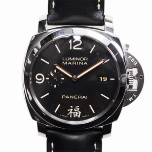 Panerai LUMINOR PAM00498 Automatic Stainless Steel Black