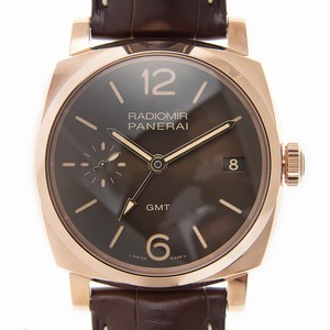 Panerai RADIOMIR PAM00570 Automatic 18kt Rose Gold Brown 