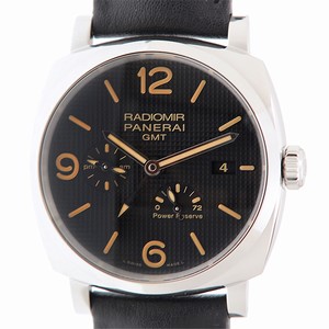 Panerai 1940 3 DAYS MARINA MILITARE ACCIAIO PAM00628 Automatic Stainless Steel Black