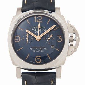Panerai LUMINOR PAM00670 Manual Wind Titanium Blue 