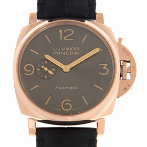 Panerai LUMINOR PAM00675 Automatic 18kt Rose Gold Dark grey 