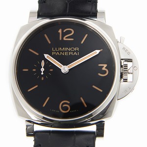 Panerai LUMINOR PAM00676 Manual Wind Stainless Steel Black