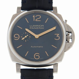 Panerai LUMINOR PAM00729 Automatic PVD Titanium Blue 