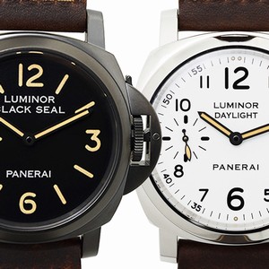 Panerai LUMINOR PAM00785 Manual Wind Stainless Steel Black & White
