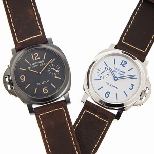 Panerai LUMINOR PAM00786 Automatic Stainless Steel Black & White