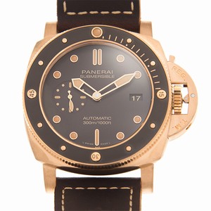 Panerai SUBMERSIBLE PAM00968 Automatic Bronze Brown 