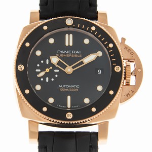 Panerai DIVERS PAM00974 Automatic 18kt Rose Gold & Ceramic Black