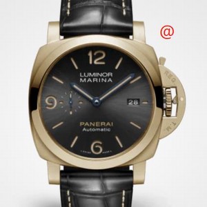 Panerai LUMINOR MARINA PAM01112 Manual Wind Stainless Steel Blue 