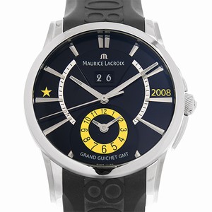 Maurice Lacroix PONTOS PT6238-SS001-330 Automatic Stainless Steel Black