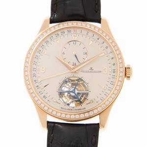 Jaeger-Lecoultre MASTER ULTRA THIN Q156241P Automatic 18kt Rose Gold & Diamonds Silver