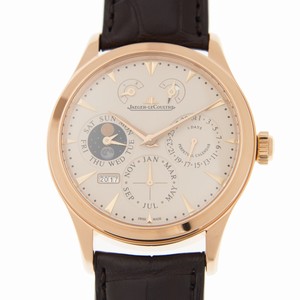 Jaeger-Lecoultre MASTER ULTRA THIN Q1612520 Manual Wind 18kt Rose Gold Beige
