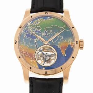 Jaeger-Lecoultre MASTER ULTRA THIN Q1652424 Automatic 18kt Rose Gold Blue 