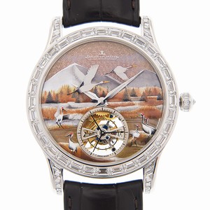Jaeger-Lecoultre MASTER ULTRA THIN Q16634E7 Automatic 18kt White Gold & Diamond Brown 