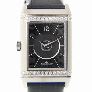 Jaeger-Lecoultre REVERSO Q2578420 Automatic Stainless Steel & Diamonds Black