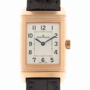 Jaeger-Lecoultre REVERSO Q2662430 Manual Wind 18kt Rose Gold & Diamonds Silver