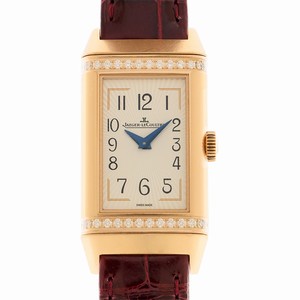 Jaeger-Lecoultre REVERSO Q3342520 Manual Wind 18kt Rose Gold & Diamonds Silvery & White