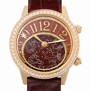 Jaeger-Lecoultre RENDEZ VOUS Q3482560 Automatic 18kt Rose Gold & Diamonds Brown 