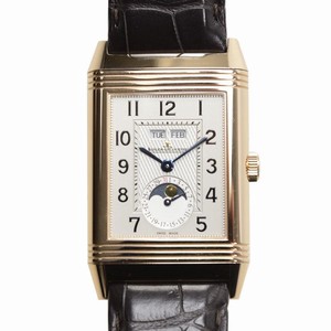 Jaeger-Lecoultre REVERSO Q3752520 Manual Wind 18kt Rose Gold Silver