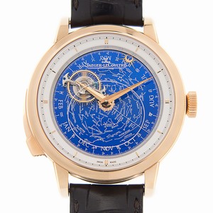 Jaeger-Lecoultre MASTER ULTRA THIN Q5022580 Manual Wind 18kt Rose Gold Blue 