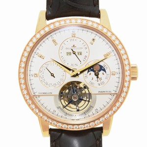 Jaeger-Lecoultre MASTER ULTRA THIN Q5042501 Automatic 18kt Rose Gold & Diamonds Silver