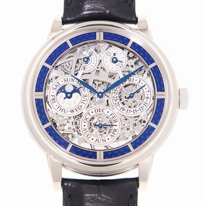 Jaeger-Lecoultre MASTER ULTRA THIN Q50635SQ Manual Wind 18kt White Gold Silver