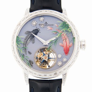 Jaeger-Lecoultre MASTER ULTRA THIN Q50834E1 Automatic 18kt White Gold & Diamond Purple