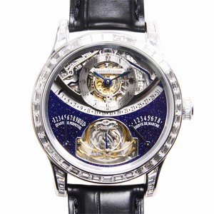 Jaeger-Lecoultre MASTER ULTRA THIN Q6006405 Manual Wind 18kt White Gold Dark Blue 