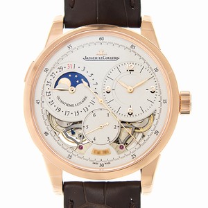 Jaeger-Lecoultre DUOMETRE Q6042422 Manual Wind 18kt Rose Gold Silvery & White