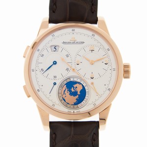 Jaeger-Lecoultre DUOMETRE Q6062420 Manual Wind 18kt Rose Gold Silver