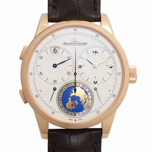 Jaeger-Lecoultre DUOMETRE Q6062520 Manual Wind 18kt Rose Gold Silver