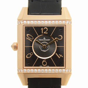 Jaeger-Lecoultre REVERSO Q7052421 Automatic 18kt Rose Gold & Diamonds Black