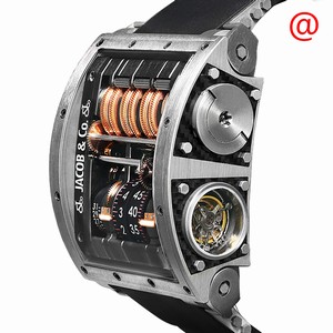 Jacob & Co QUENTTIN QT100.20.NS.AA.AHA4D Manual Wind Titanium 