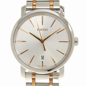 Rado DIAMASTER R14078103 Quartz Gold-Plated & Stainless Steel Silver