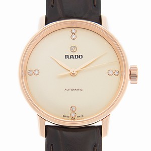 Rado COUPOLE CLASSIC R22865765 Automatic PVD Gold Beige