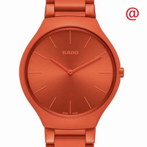 Rado TRUE THINLINE R27095652 Quartz Ceramic Orange 
