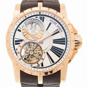 Roger Dubuis EXCALIBUR RDDBEX0261 Automatic 18kt Rose Gold White