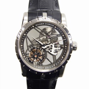 Roger Dubuis EXCALIBUR RDDBEX0393 Manual Wind 18kt White Gold Transparent Skull